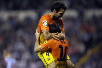 Φάμπρεγας: «Ο Μέσι είναι από άλλο πλανήτη»