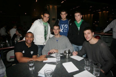 ΠΑΟΚ: Στο Village Bowling Χάτσερ, Μακ Γκραθ, Καλλές (photos)