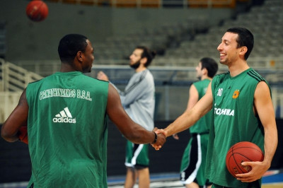 Παναθηναϊκός: Προπονήθηκε ο Μπανκς (video+photos)