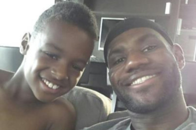 Μαϊάμι Χιτ: Από το μπαλκόνι ο… γιος του Λεμπρόν (video)