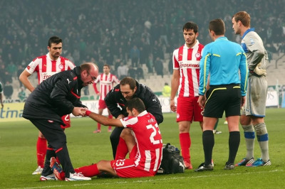 Ολυμπιακός: Θλάση ο Σιόβας