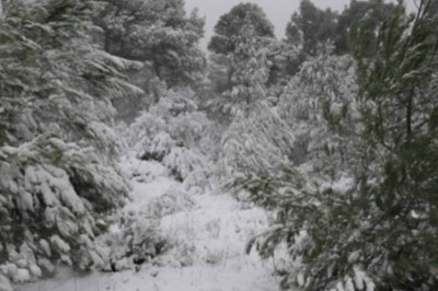 Χιόνια ακόμα και στην Αττική σήμερα!