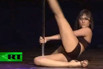 Σέξι ατύχημα σε pole dancing (video)