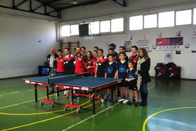 Πινγκ πονγκ: Σόου από Κρεάνγκα-Παπαδημητρίου στη Λάρισα