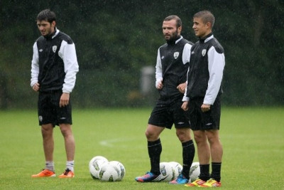 ΠΑΟΚ: Πολύ τρέξιμο υπό καταρρακτώδη βροχή! (video)