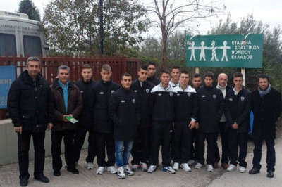ΠΑΟΚ: Επίσκεψη στην Εταιρία Σπαστικών Βορείου Ελλάδας