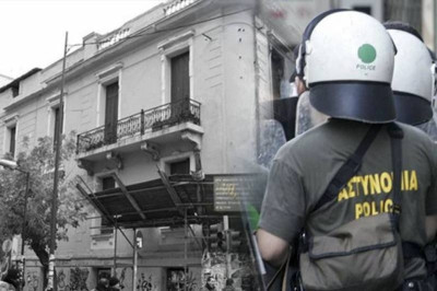 Έληξε η κατάληψη στη βίλα Αμαλία έπειτα από έφοδο των ΜΑΤ