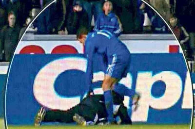 Τσέλσι: Η κλωτσιά του Αζάρ στο ball boy (video)