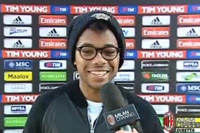 Μίλαν: Χαρούμενος ο... εορτάζων Ρομπίνιο! (video)