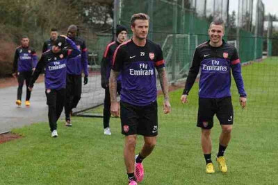 Άρσεναλ: Το... 29 ο Μπέκαμ! (photos+video)