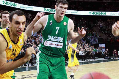 Ζαλγκίρις Κάουνας: Έπεσε... άσχημα ο Λαβρίνοβιτς (video)