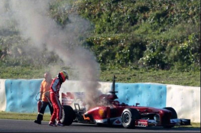 Φόρμουλα 1: Πήρε φωτιά η Ferrari