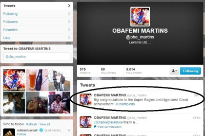 Λεβάντε: Τρελάθηκε με Νιγηρία ο Μάρτινς!