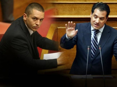Βίντεο: Χαμός στη Βουλή - Κασιδιάρης σε Άδωνι: «Είσαι τρελός»