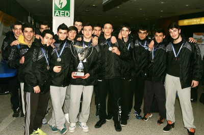 Η υποδοχή στους «ασημένιους» Παίδες (photos)