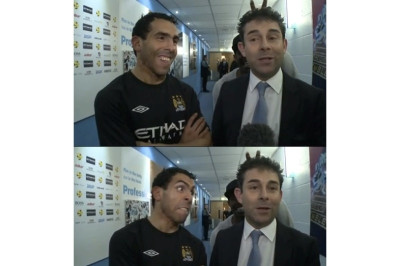 Μάντσεστερ Σίτι: Τέβεζ και Ρίτσαρντς κοροϊδεύουν τον μεταφραστή! (video)