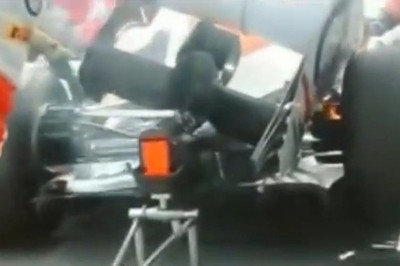 Formula 1: Πήρε φωτιά το μονοθέσιο του Sutil (video)