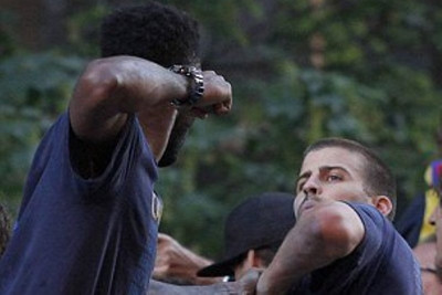 Μπαρτσελόνα: «Πλακώθηκαν» Πικέ και Σονγκ! (photos+video)