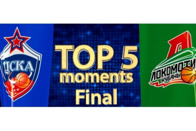 ΤΣΣΚΑ Μόσχας – Λοκομοτίβ Κουμπάν: Το Top 5 των τελικών (video)