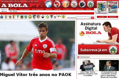 ΠΑΟΚ: Μιγκέλ Βίτορ… τριετίας