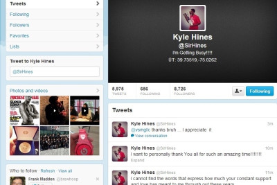 Χάινς: «Ευχαριστώ τον Ολυμπιακό και τους οπαδούς του»