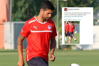 Ολυμπιακός: Κουρασμένος αλλά… ικανοποιημένος ο Ντομίνγκεζ