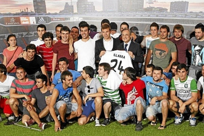 Ρεάλ Μαδρίτης: Ο Ιγιαραμέντι με τους φίλους του