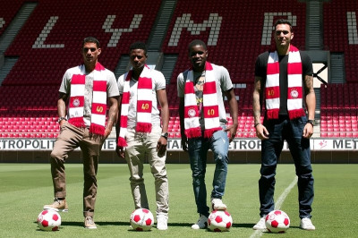 Ολυμπιακός: Η φωτογράφηση των Κάμπελ, Ρομπέρτο, Μετζανί και Ολαϊτάν (videos)