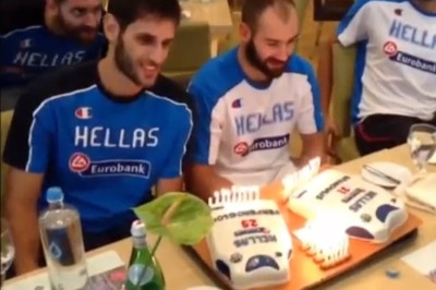 Εθνική Ανδρών: Οι ευχές σε Σπανούλη, Περπέρογλου (video)