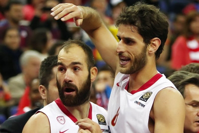 Ολυμπιακός: Ευχές σε Σπανούλη και Περπέρογλου