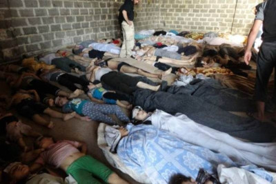 Συρία - Eικόνες ΣΟΚ: Εκατοντάδες νεκροί από επίθεση με χημικά