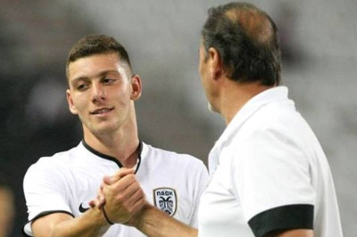 ΠΑΟΚ: Ευχές σε Δεληγιαννίδη