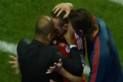 Μπάγερν Μονάχου: Φίλησε τον Γκουαρντιόλα ο Ριμπερί! (video)