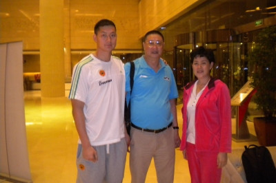 Παναθηναϊκός: Ο Πινγκ Σανγκ με τους γονείς του (video)