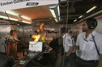 Ζάουμπερ: Στις… φλόγες ο Γκουτιέρεζ! (photos+video)