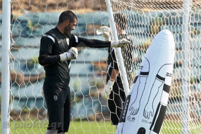 ΠΑΟΚ: Προπόνηση στα βολέ (video)