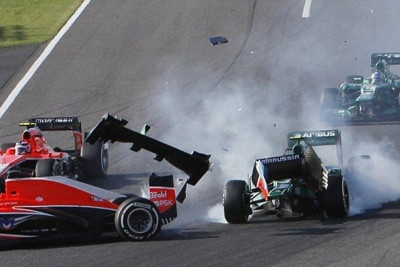 Φόρμουλα 1: Το ατύχημα Κάτερχαμ – Μαρούσια (video)