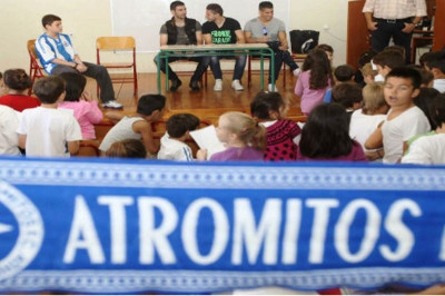 Ατρόμητος: Επίσκεψη σε σχολείο