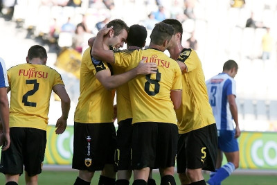 Σε ρυθμούς προπόνησης η ΑΕΚ, 3-0 τον Άγιο Νικόλαο (photos+video)