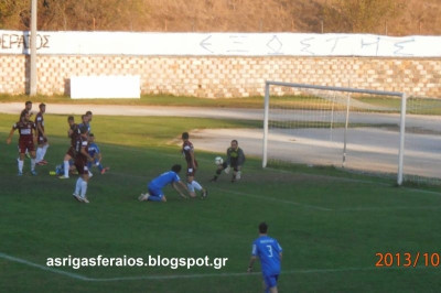 Ρήγας Φεραίος – Μαχητής Τερψιθέας 1-0