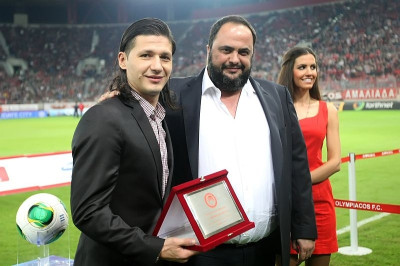 Ολυμπιακός: Τιμήθηκε ο Πάντελιτς (photos)