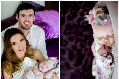 Ζαλγκίρις Κάουνας: Δείτε τη σέξι σύζυγο του Λαβρίνοβιτς και το πανέμορφο μωράκι τους (photo)