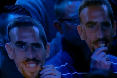 Χρυσή Μπάλα: Μάσκες και για Ριμπερί (video)