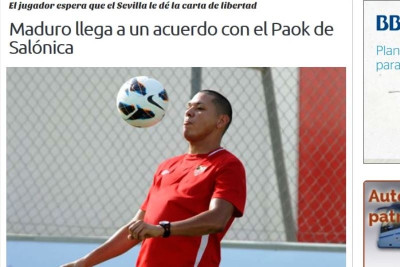 ΠΑΟΚ: «Συμφωνία με Μαντούρο»