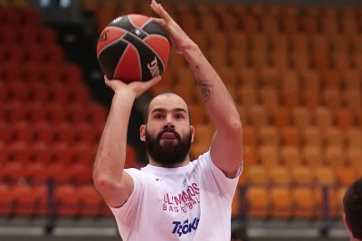 Ολυμπιακός: Επέστρεψε μόνο ο Σπανούλης