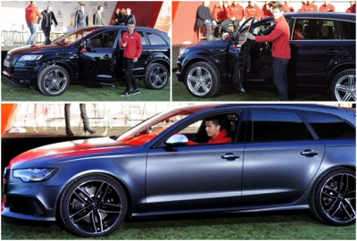 Ρεάλ Μαδρίτης: Δείξε μου το αμάξι σου... (photos)