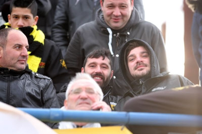 Πανναξιακός – ΑΕΚ: Στην κερκίδα ο Παυλής (photos)