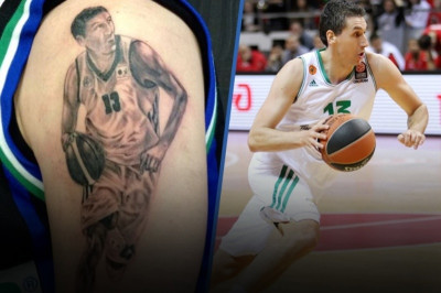 Ο Ιταλός με το… 3D τατουάζ στο Onsports: «Προσκυνάω τον Διαμαντίδη!» (photos+video)