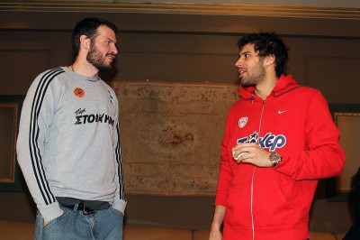 «Αμοιβαίος σεβασμός για Παναθηναϊκό και Ολυμπιακό» (photos)