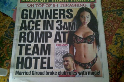 Άρσεναλ: Αρνείται ότι κοιμήθηκε με τον Ζιρού η Σίλια Κέι (photos+video)
